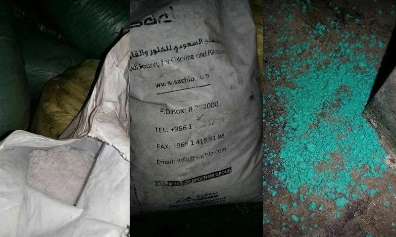 Bags with chemical agents