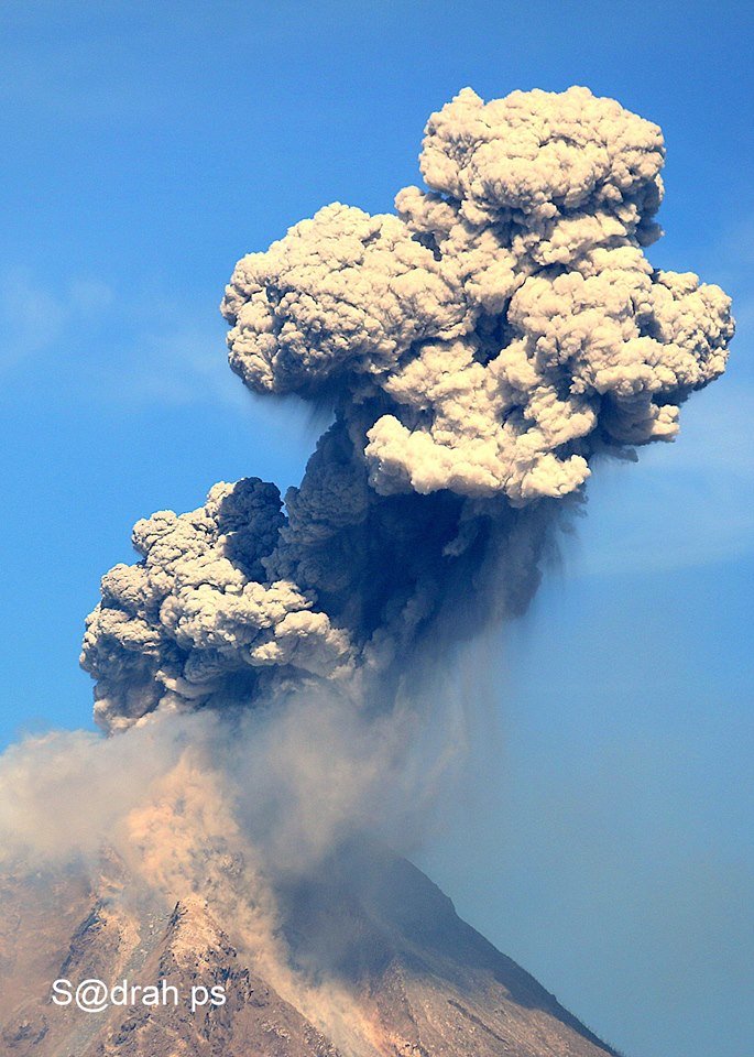 Sinabung volcano 