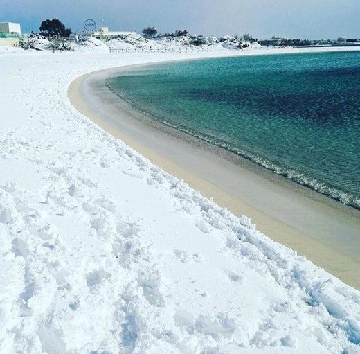 snow italy