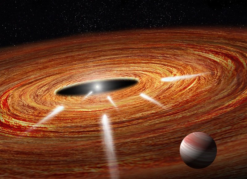 Click to enlarge exocomets diving into star