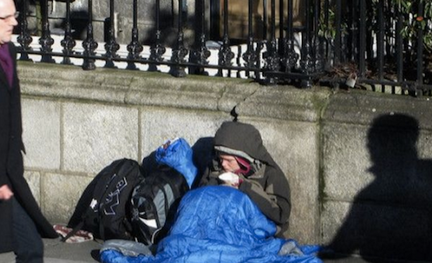homeless woman oregon