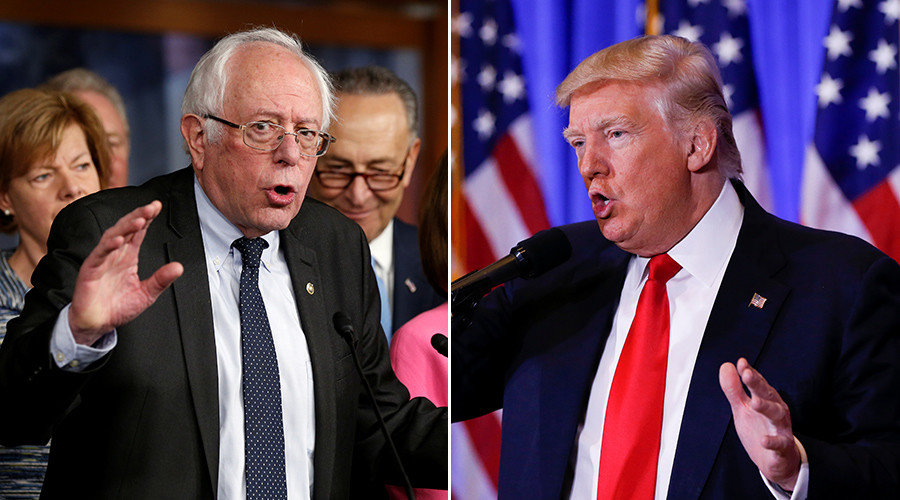 Bernie and Trump