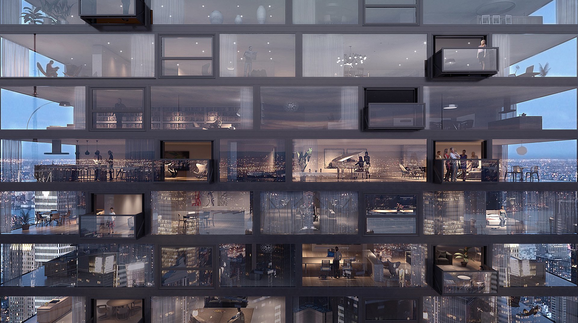 Click to enlarge Arconic's Bloomframe design for windows of the future