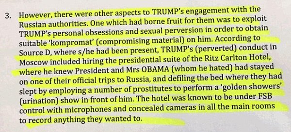Click to enlarge Trump dossier