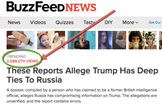 CNN propaganda intelligence community Russian blackmail CNN BuzzFeed