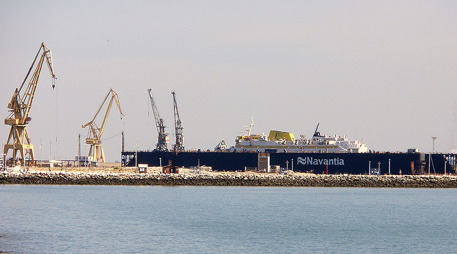 Spanish warship building