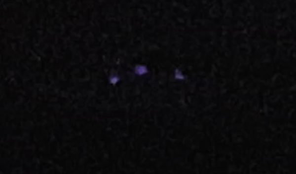 Gosport triangle UFO formation