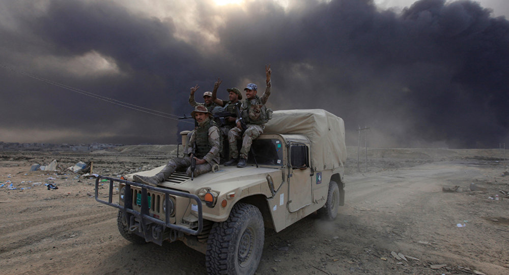 Iraqi army soldiers