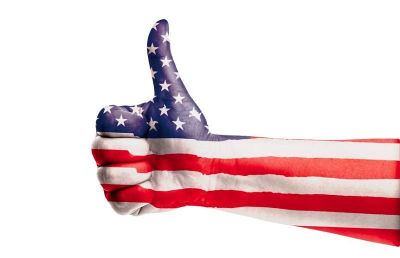 thumbs up America