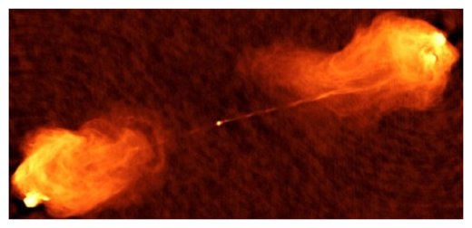 Click to enlarge Cygnus A