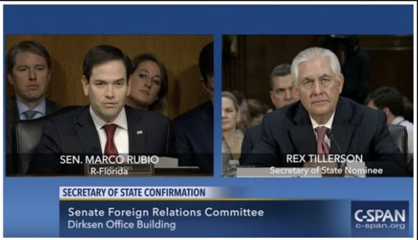 Rubio Tillerson