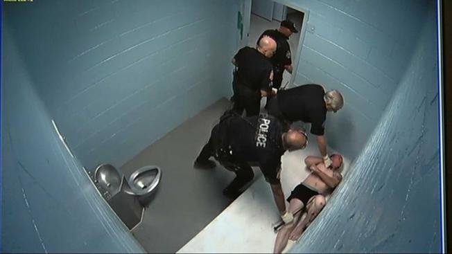Agawam police beat man