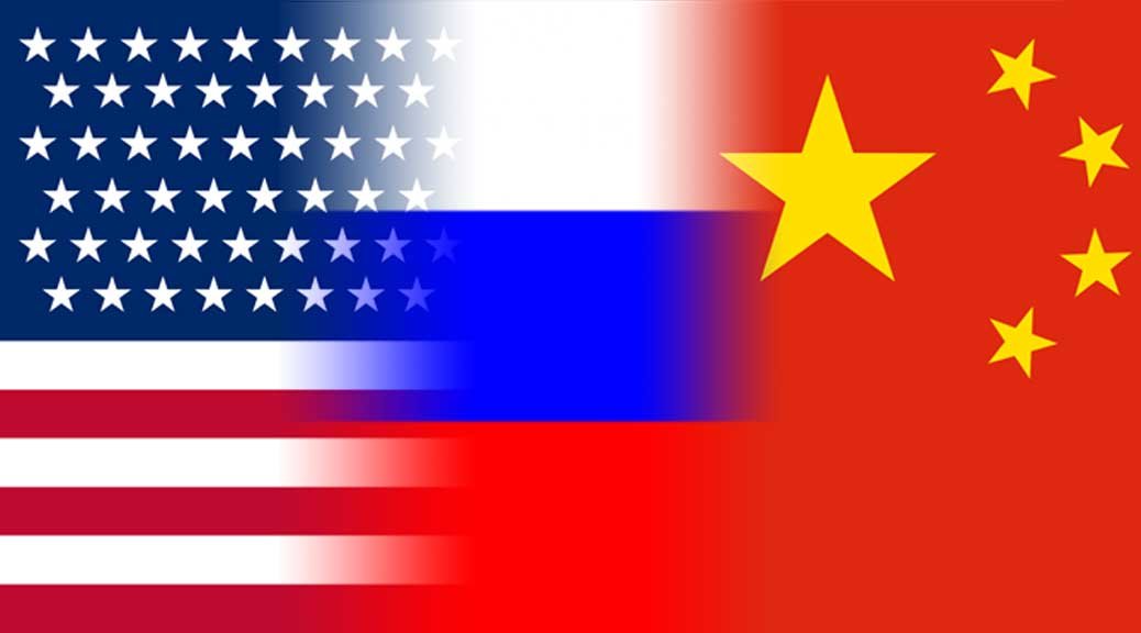 US Russia China