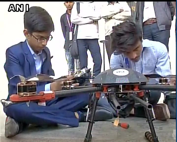 Click to enlarge Harshwardhan Zala drones