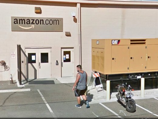 Click to enlarge Amazon facility