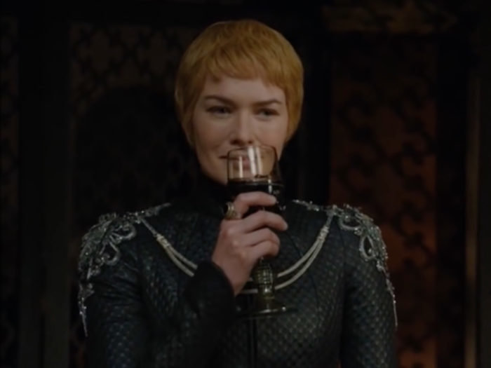 Cersei Lanister of 'Game Of Thrones'
