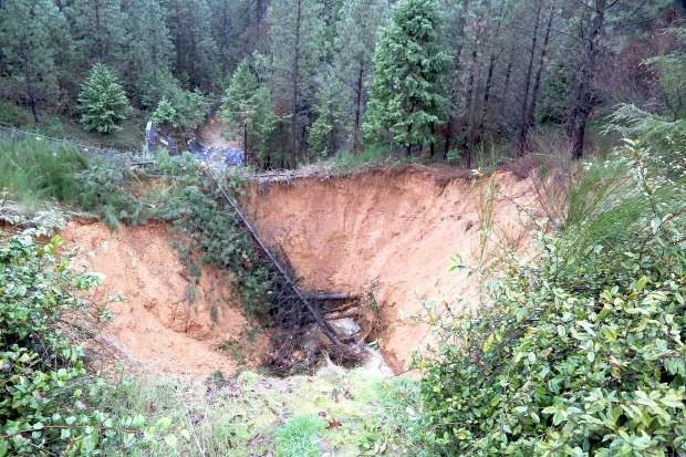 Grass Valley, California sinkhole