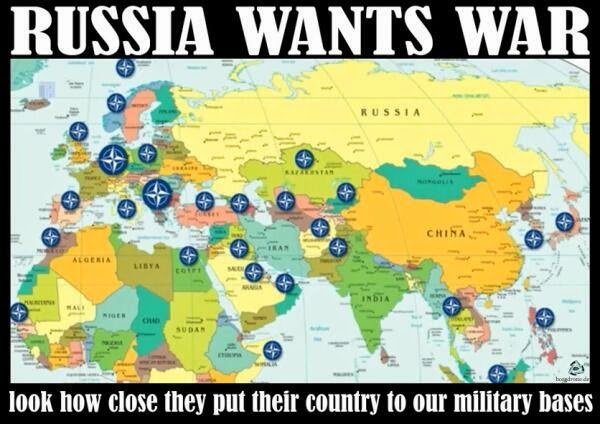 Russia wants war russian aggression 