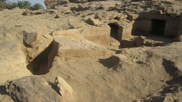 Click to enlarge Ancient Egyptian cemeteries