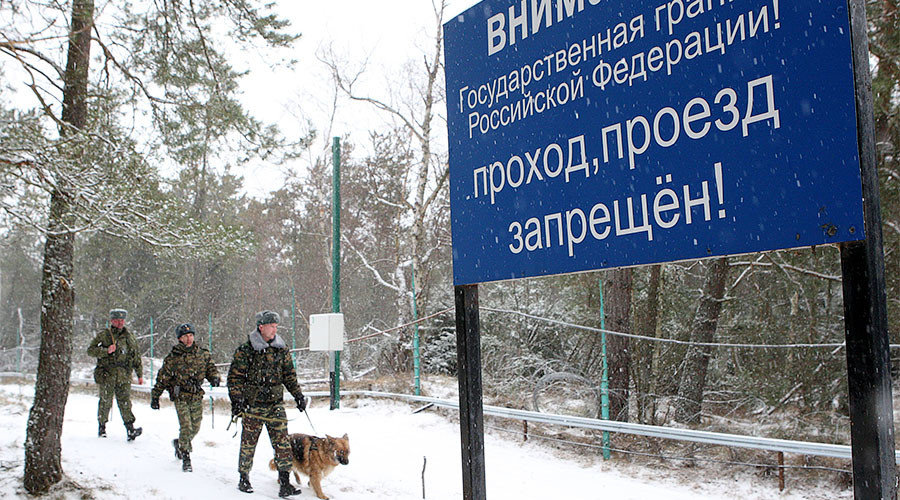 Russia Lithuania border 