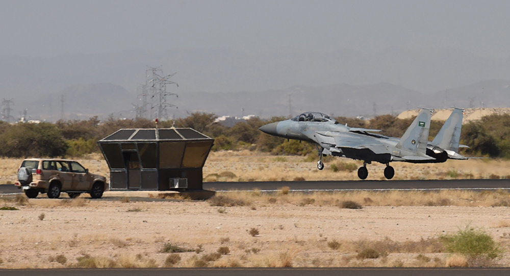 Click to enlarge Saudi Arabia F-15 fighter jet