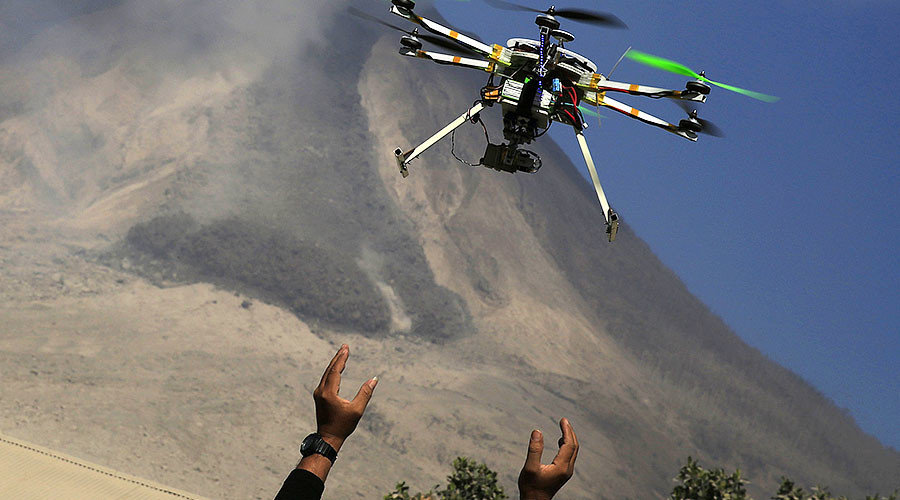 Click to enlarge A drone