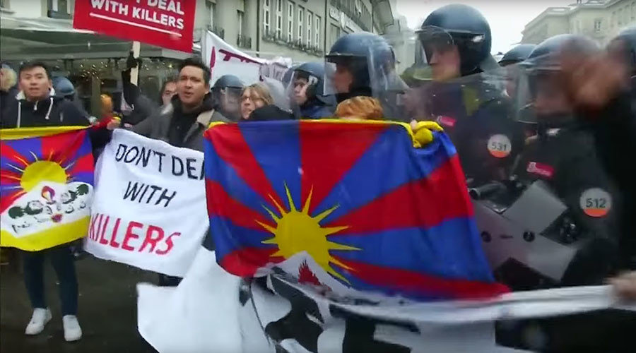 free tibet protest