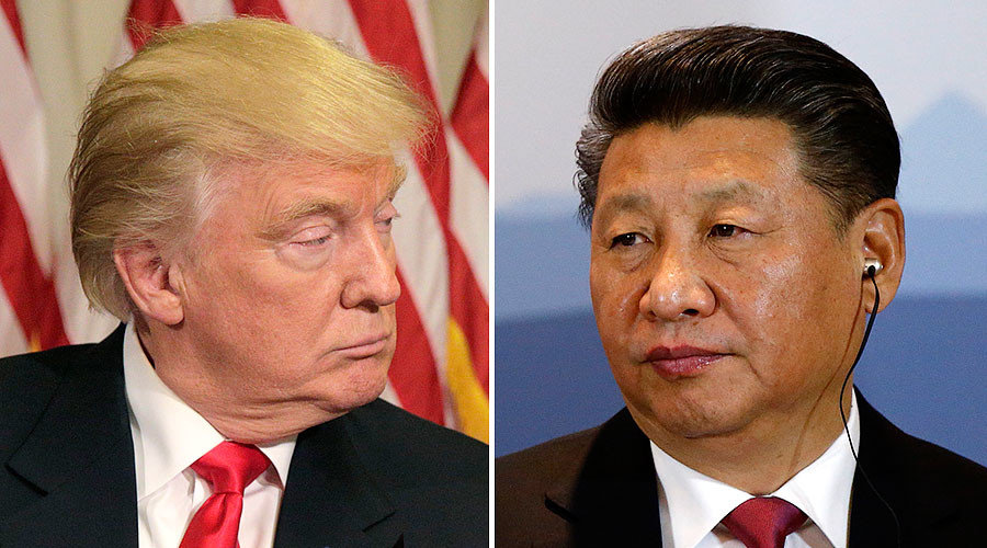 Donald Trump and Xi Jinping