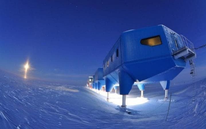Science station Antarctica
