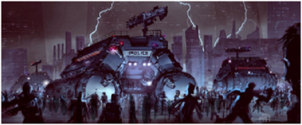 Click to enlarge Graphic of police state violence