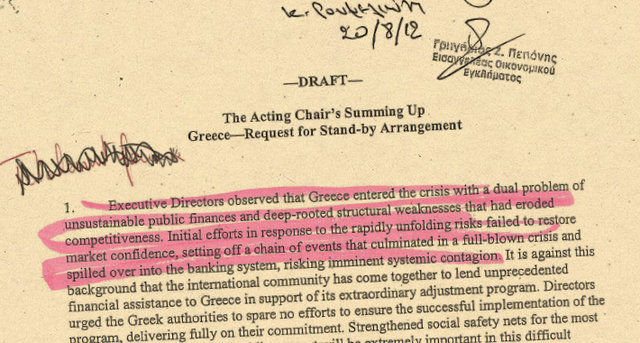 Click to enlarge Second IMF document - march 25th, 2010