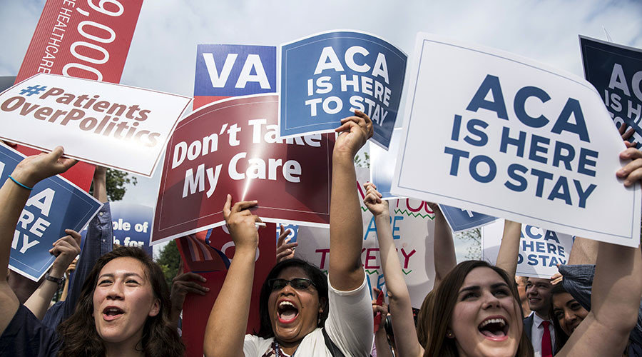 healthcare protests