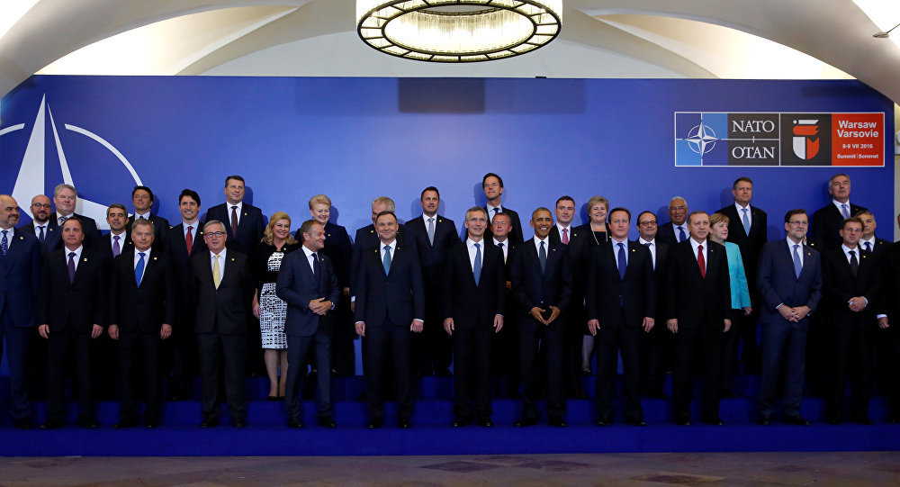 Click to enlarge NATO Summit leaders