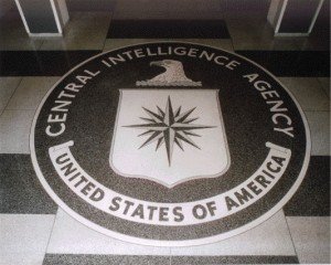 CIA seal in lobby of the spy agency’s headquarters