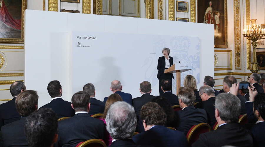 Theresa MAy Brexit speech