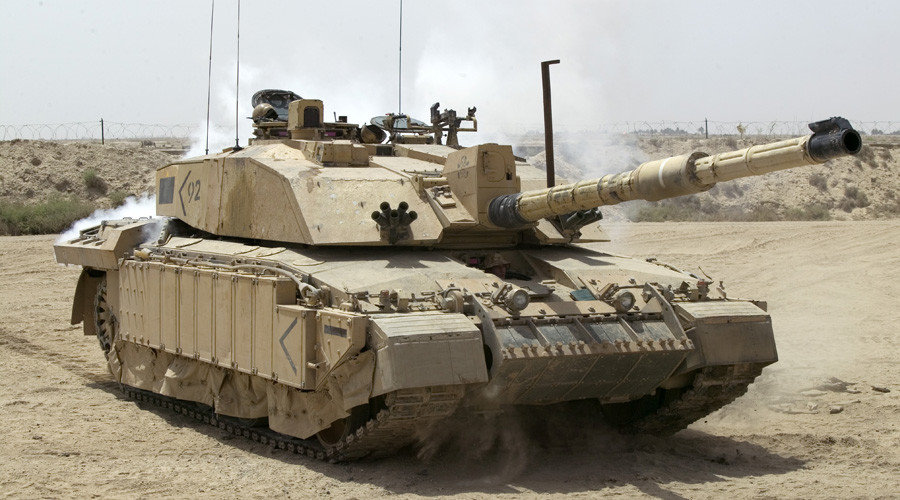 Click to enlarge UK Challenger 2 tank