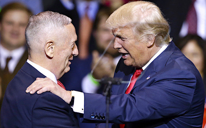 Click to enlarge Trump Mattis