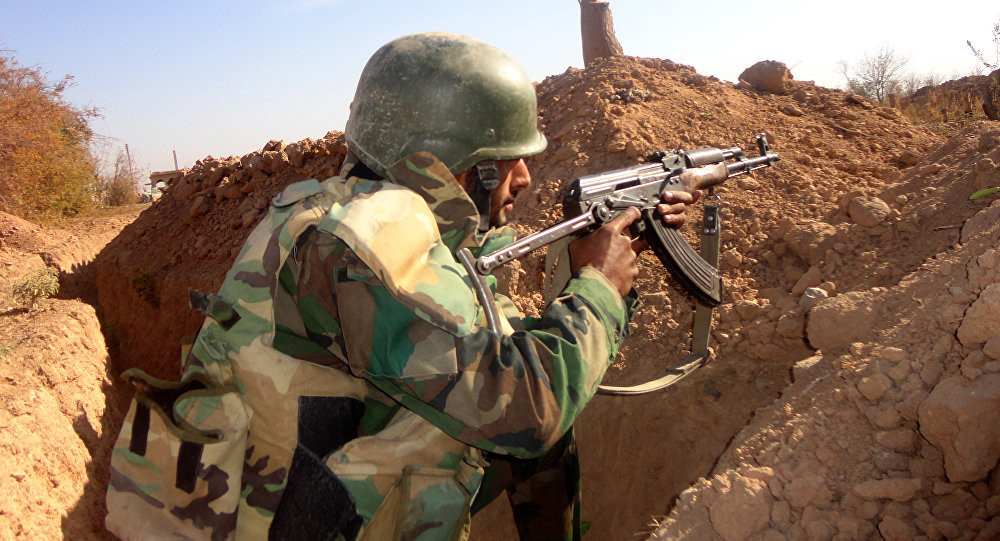 Syrian army soldier