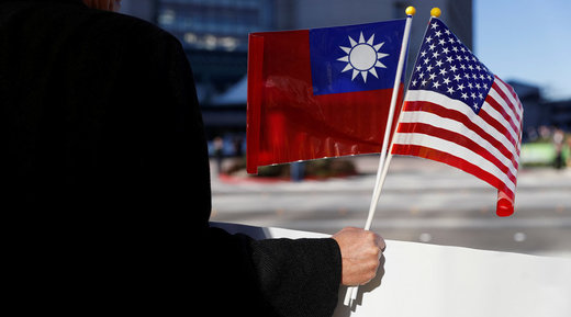 usa taiwan flag