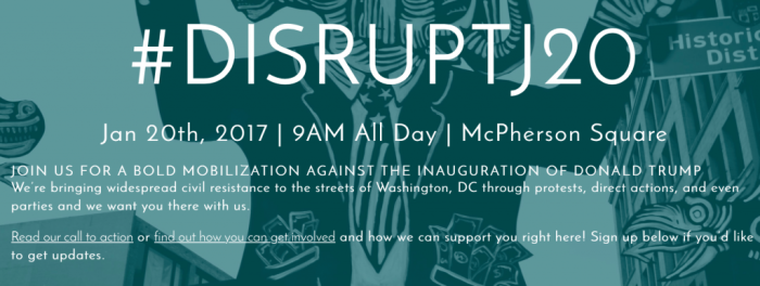 Occupy disrupt inauguration donald trump color revolution
