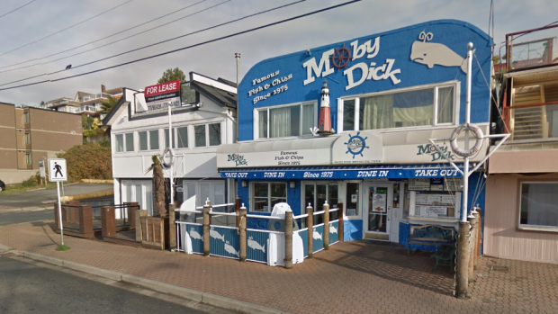 Moby Dick fish and chips restaurant
