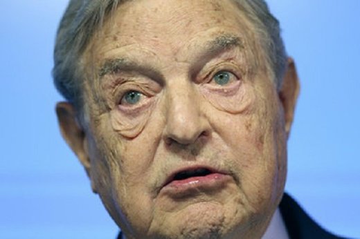Theresa May won't last & Donald Trump's an "impostor and con-man" says George Soros