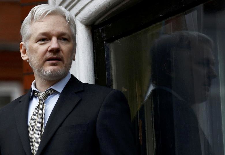 Click to enlarge Julian Assange