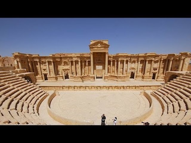 Roman theatre in Palmyra, Syria