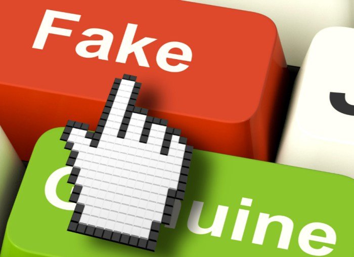 Click to enlarge fake news