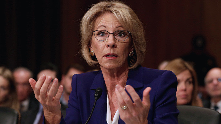 Click to enlarge Betsy DeVos