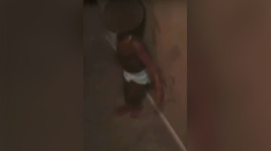 Ohio child taped to wall