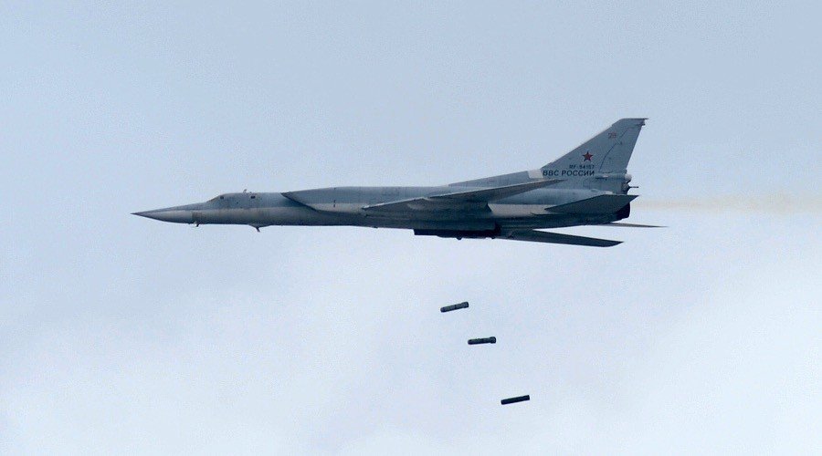 Russian Tu-22M long-range strategic and maritime strike bomber