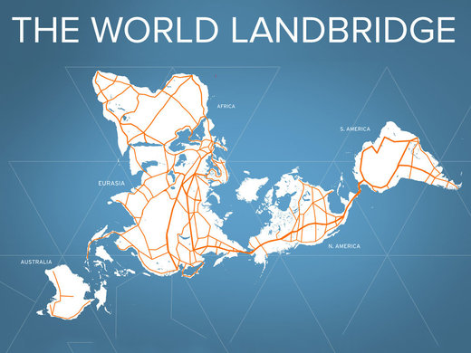 Click to enlarge world land bridge