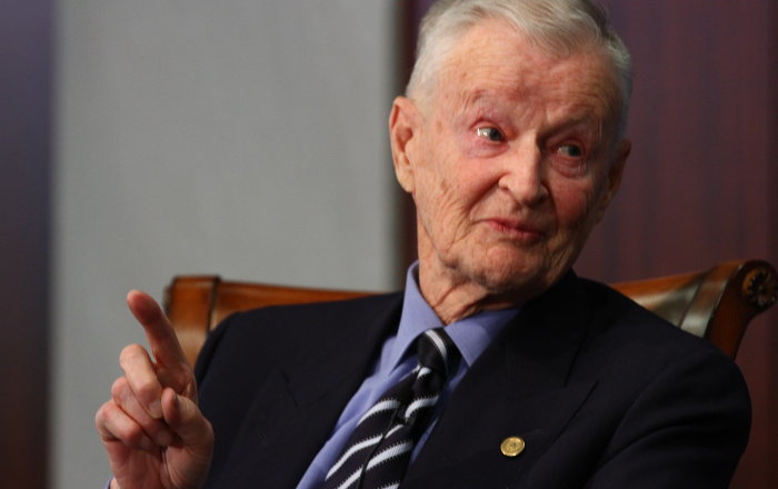Click to enlarge Zbigniew Brzezinski